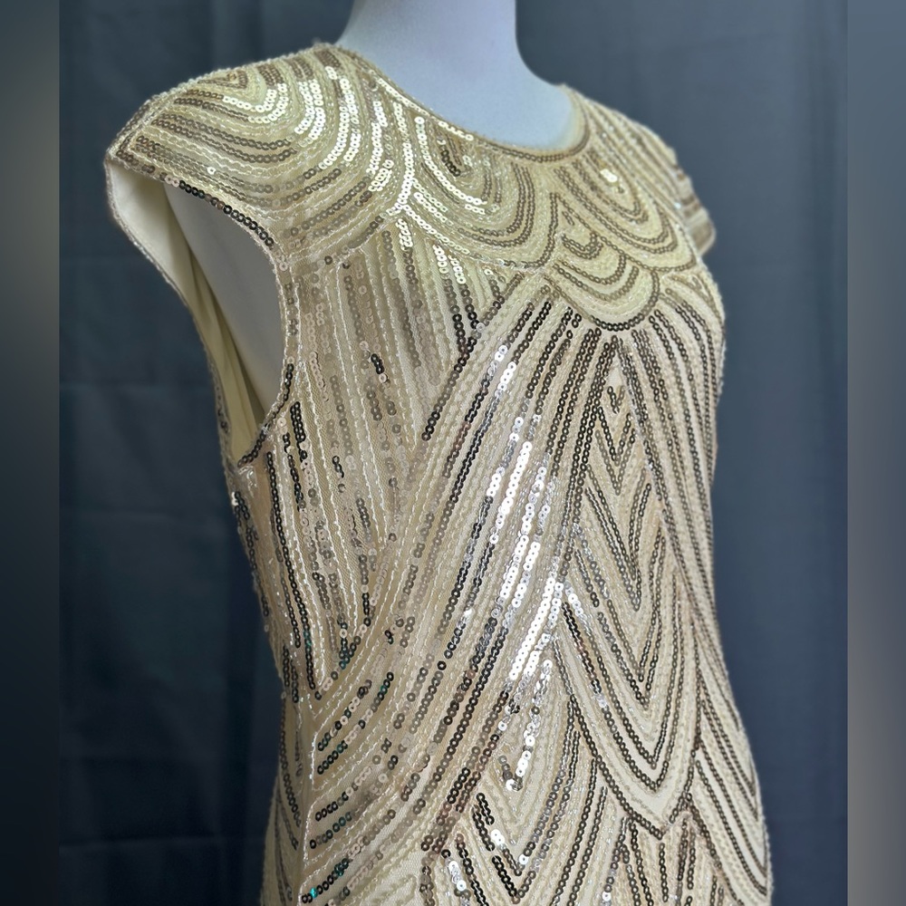 Cream 1920’s Flapper Dress